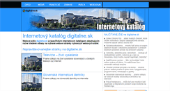 Desktop Screenshot of digitalne.sk